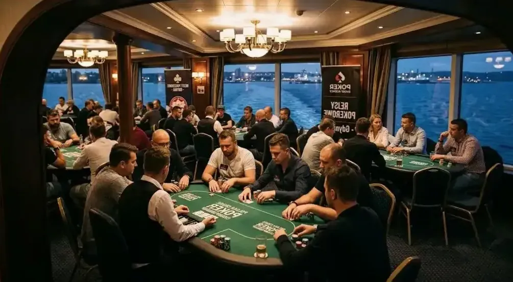 Turniej Texas Hold'em na liniowcu — pokład liniowca